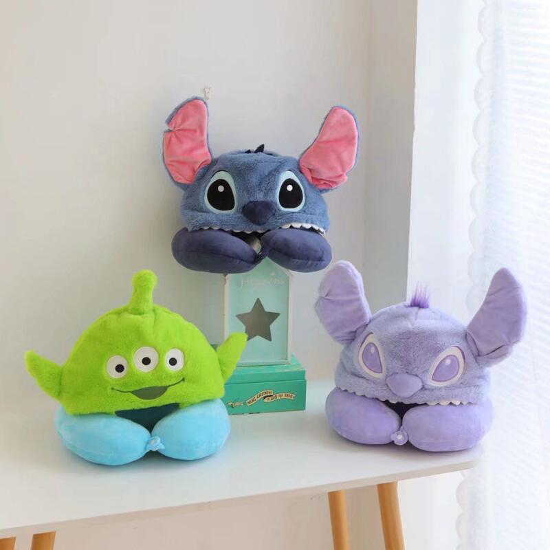 Travel Accessories Disney - Diseny Cute Stitch Alien U-Shaped Pillow