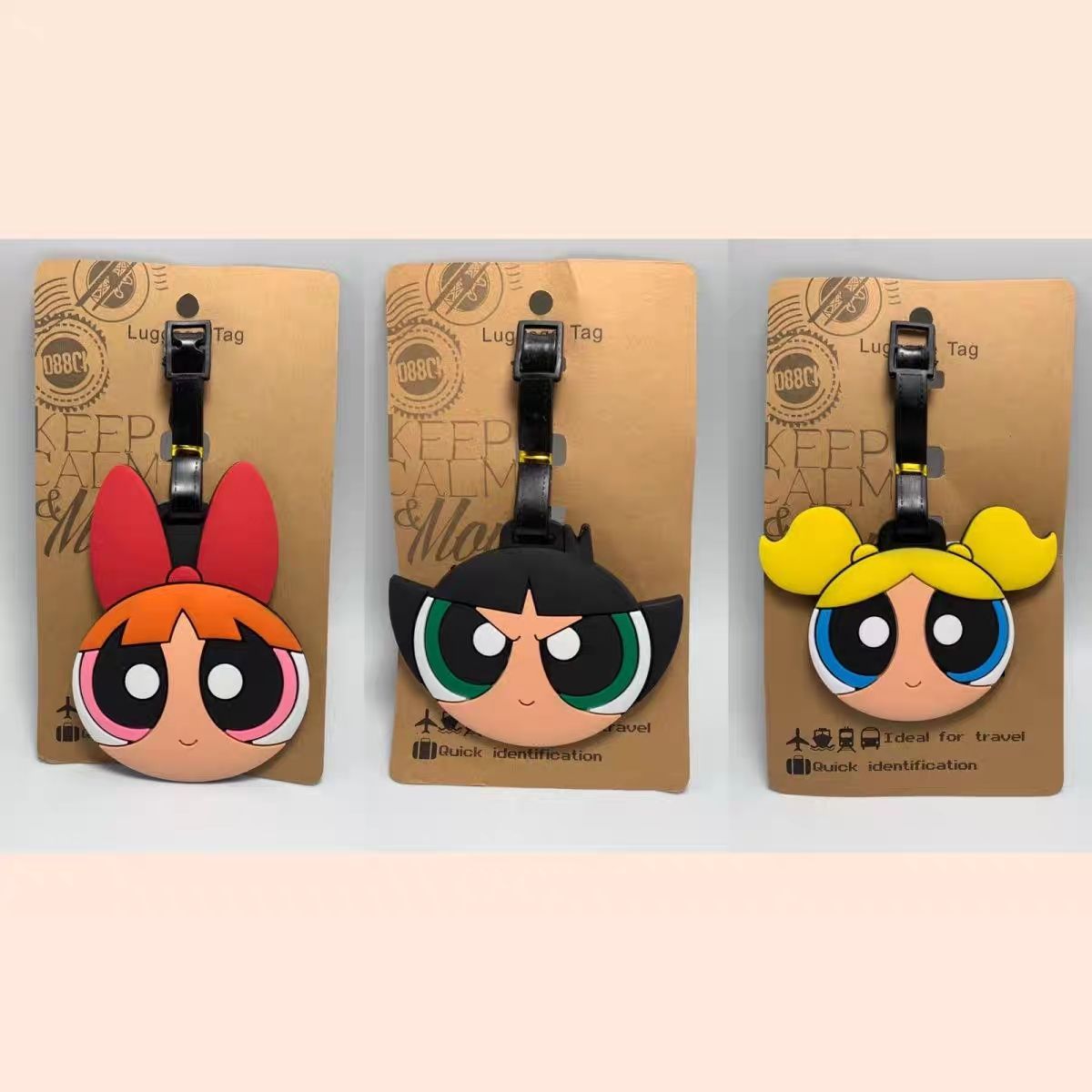 Travel Accessories Gadget - Anime The Powerpuff Girls Bag Pendant