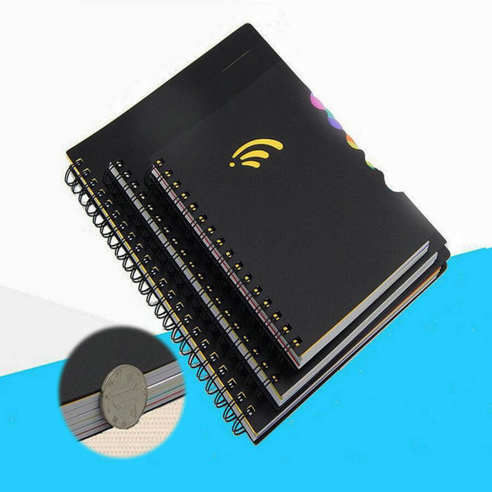 Travel Notebook Journal - A4 Coil Bound Notebook with Thick