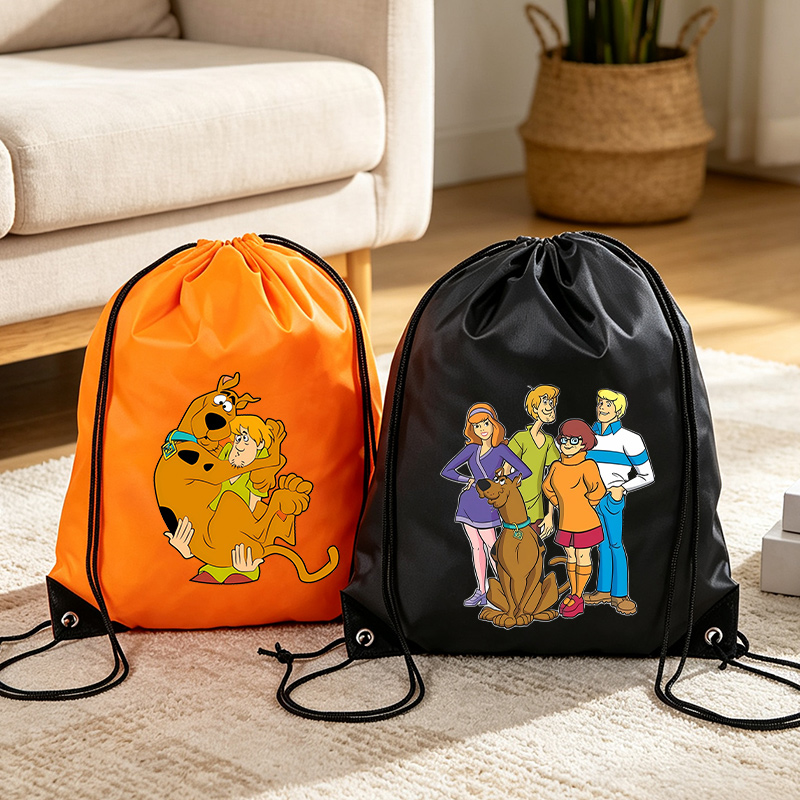 Travel Accessories Box - Scooby Doo Drawstring Storage Bag Cool