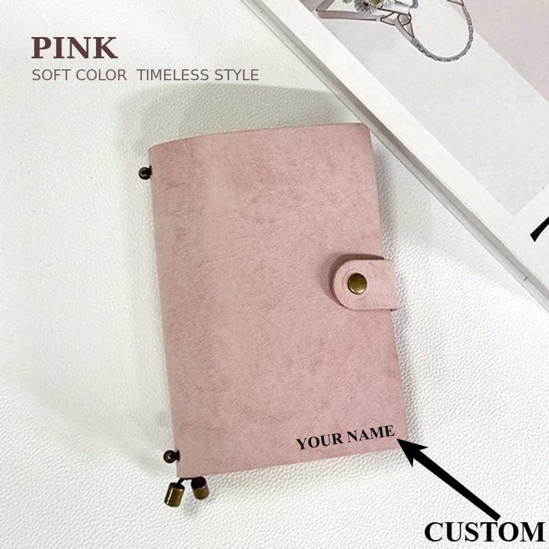 Travel Notebook Journal - Vegetable Tanned Leather Women Traveler Notebook