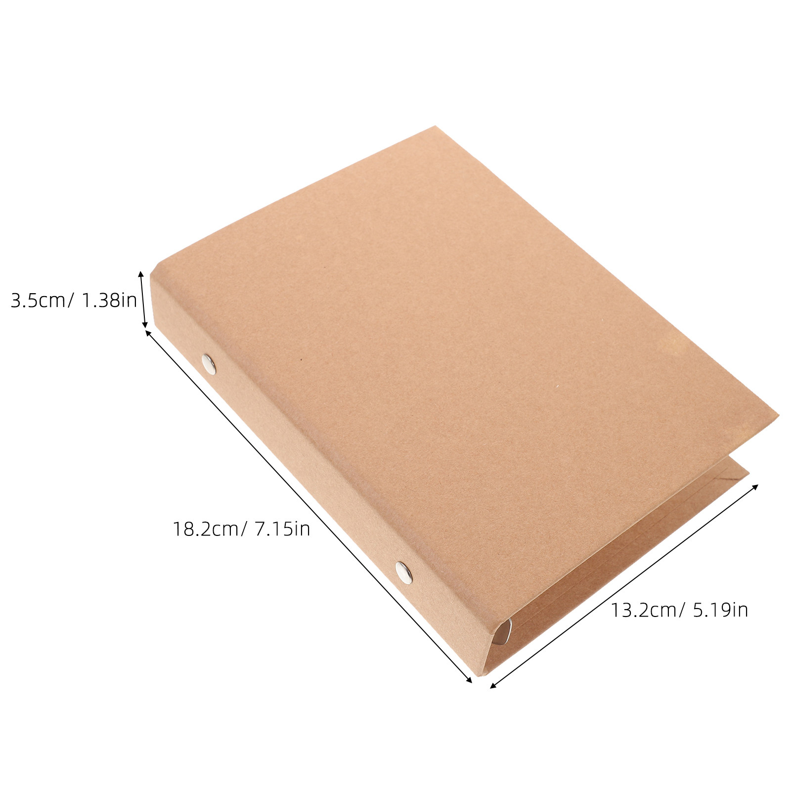 Kraft Paper Binder Shell A6 Pr - Travel Notebook Journal 评论和价格