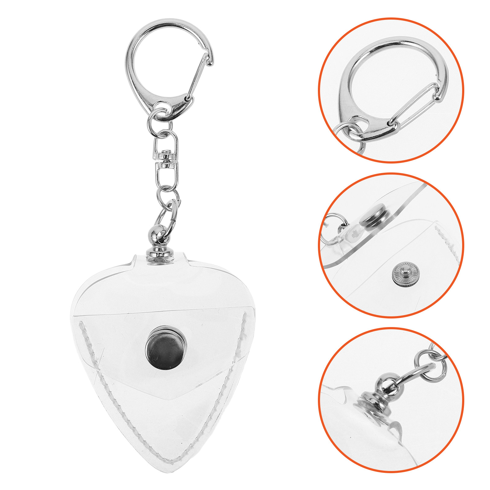 Transparent Guitar Pick Holder - Travel Accessories Case 评论和价格