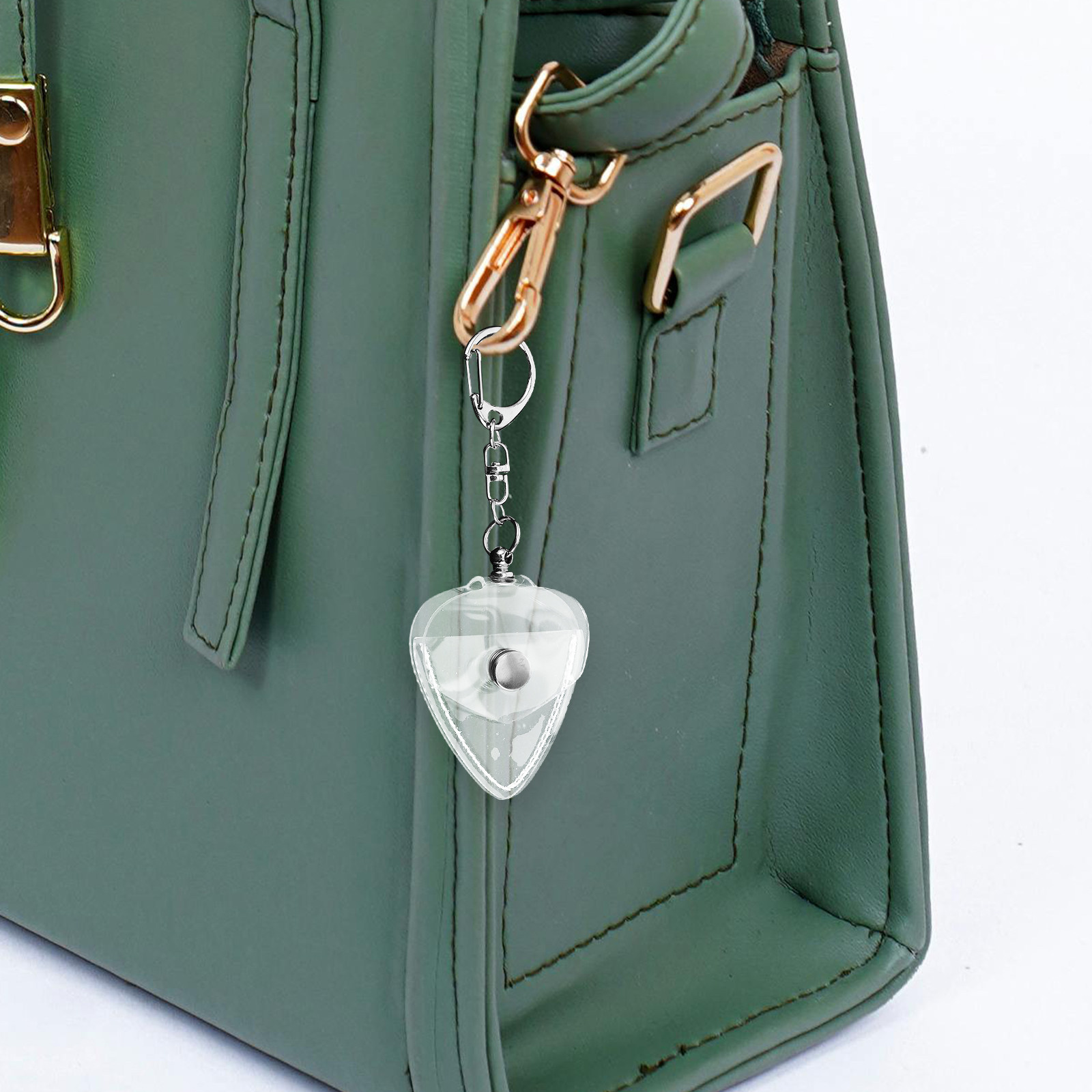 Transparent Guitar Pick Holder - Travel Accessories Case 评论和价格