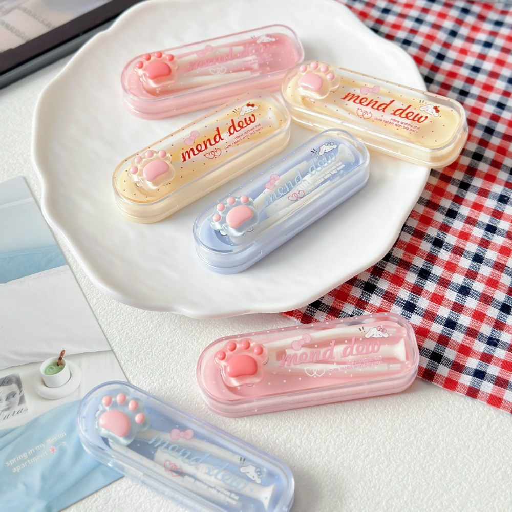 Frosted Bear Paw Contact Lens  - Travel Accessories Kit For Women 评论和价格