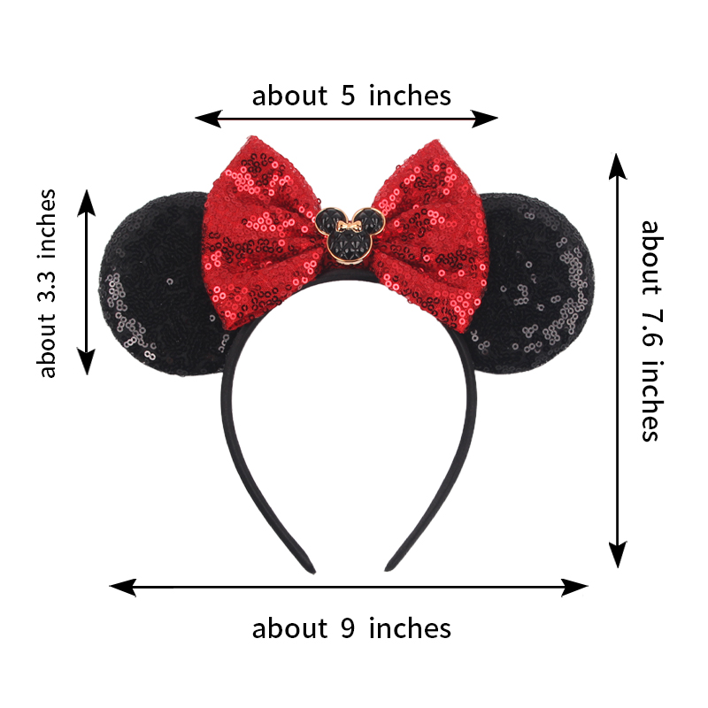 Cute New Mickey Mouse Ears Hea - Travel Accessories Disney 评论和价格