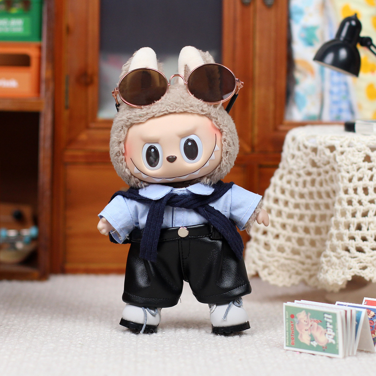 For Labubu V2 V1 Plush Idol Cl - Travel Accessories For Kids 评论和价格