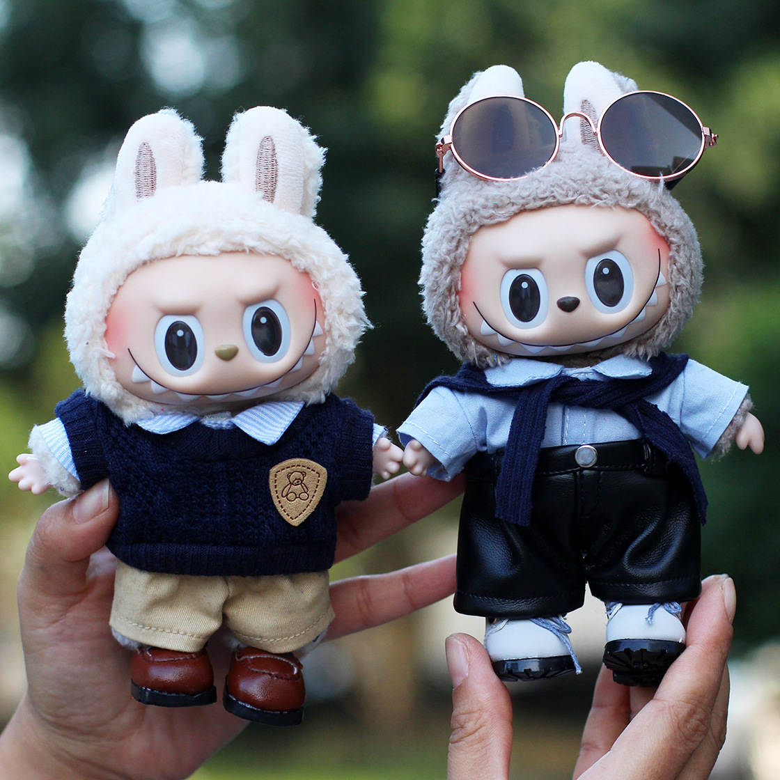For Labubu V2 V1 Plush Idol Cl - Travel Accessories For Kids 评论和价格