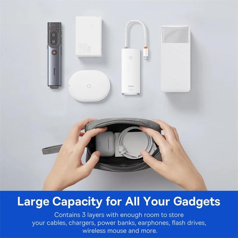 Portable Earphone Bag Waterpro - Cable Organizer Travel 评论和价格