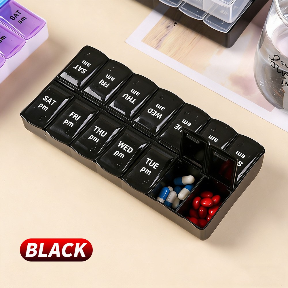 14 Compartments Independent Pi - Travel Accessories Case 评论和价格