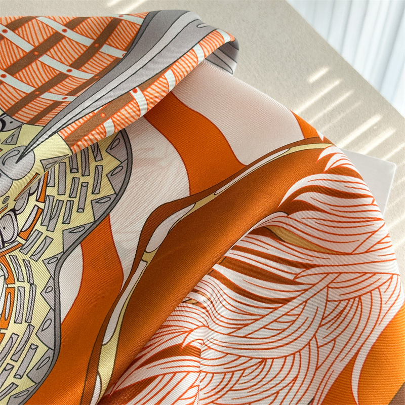 Designer Silk Scarf Women Spri - Travel Accessories Neck 评论和价格