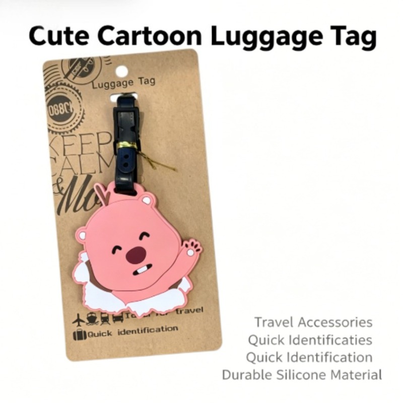 Kawaii Pororo Loopy Beaver Lug - Travel Accessories For Kids 评论和价格
