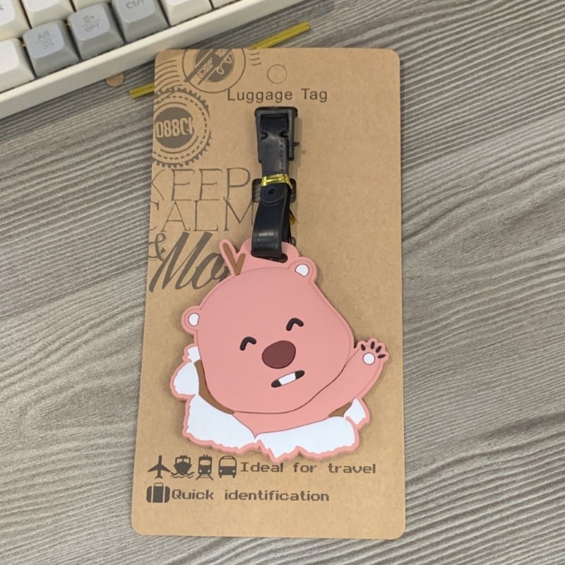 Kawaii Pororo Loopy Beaver Lug - Travel Accessories For Kids 评论和价格