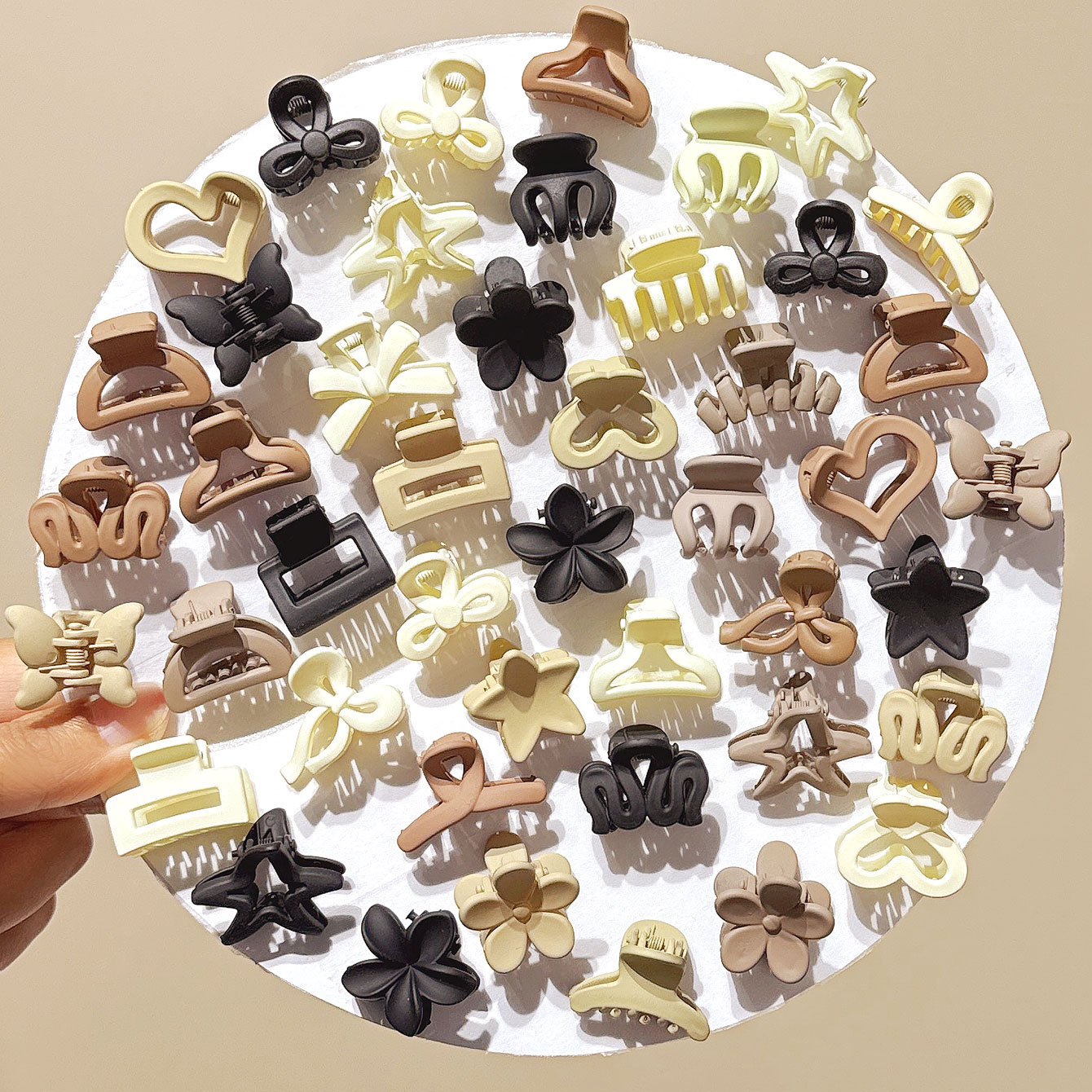 10/20/30pcs Beige Mixed Pack S - Travel Accessories Gifts For Women 评论和价格