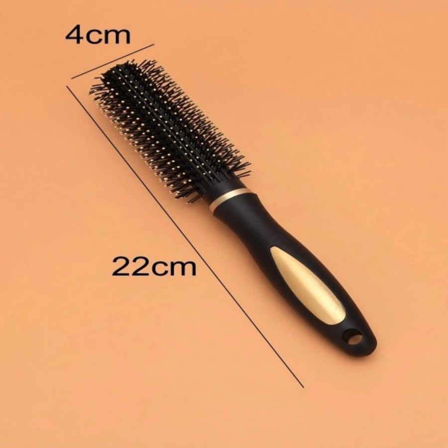 Black Portable Hair Comb Brush - Travel Accessories Gifts For Women 评论和价格