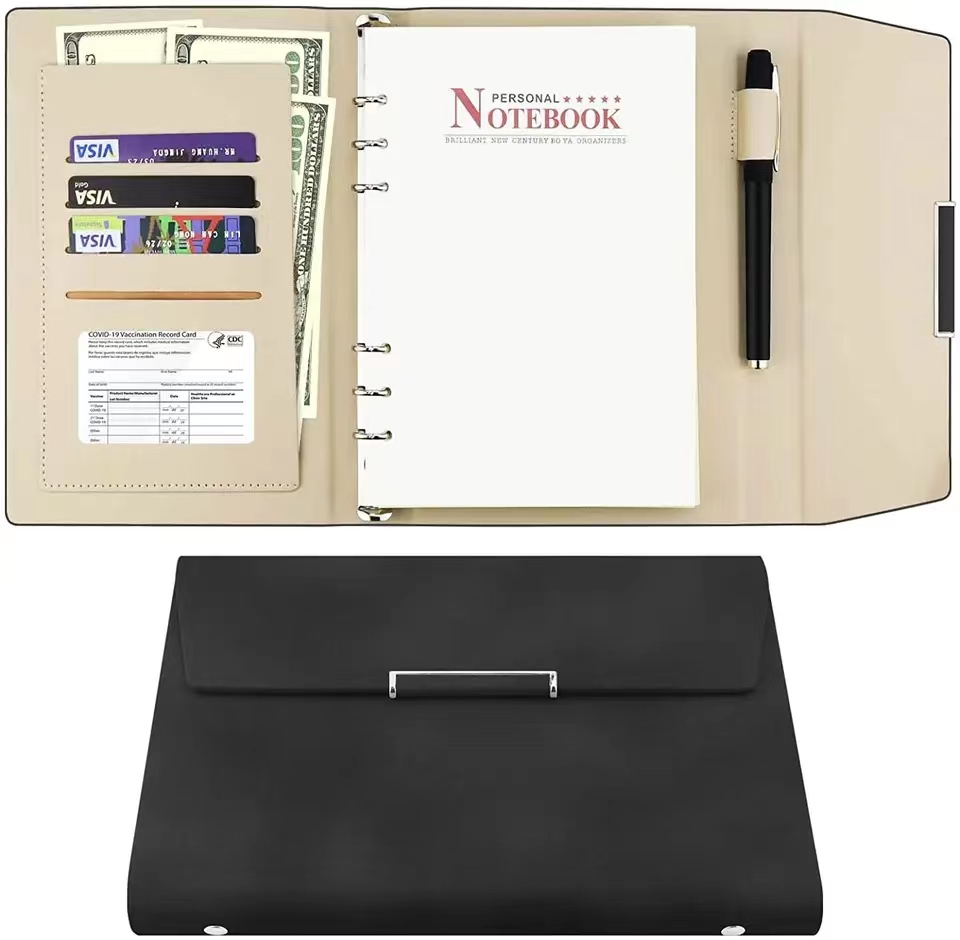 New Binder Notebook Pu Leather - Travel Notebook Journal 评论和价格