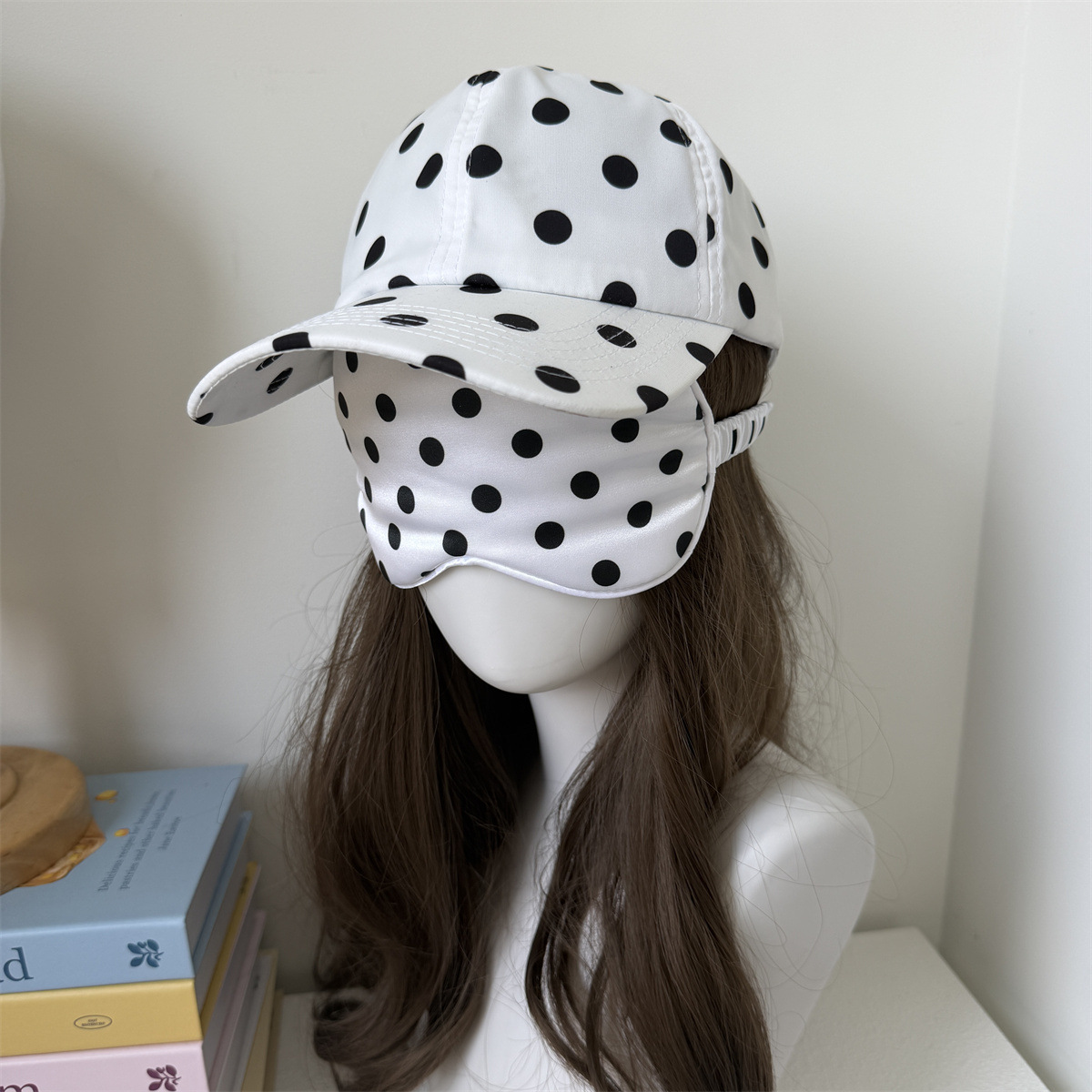 Polka Dot Baseball Cap & Eye M - Travel Accessories Kit For Women 评论和价格