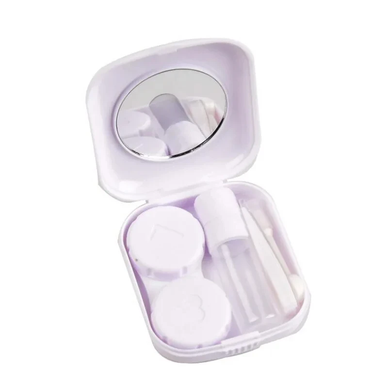 1pcs Mini Square Contact Lens  - Travel Accessories Kit For Women 评论和价格