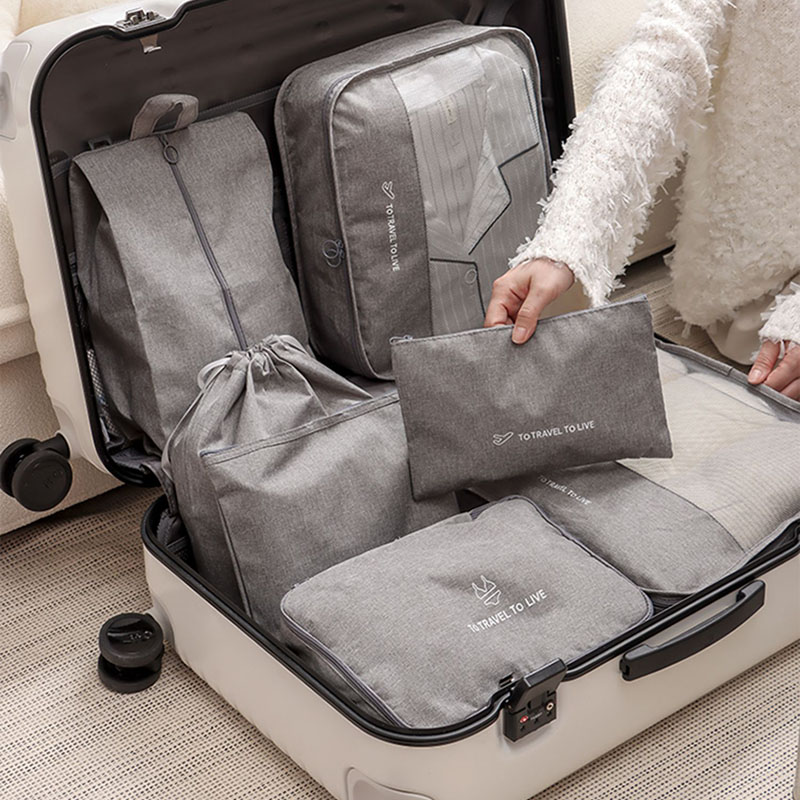 7 Piece Travel Packing Cubes S - Travel Accessories Kit For Women 评论和价格
