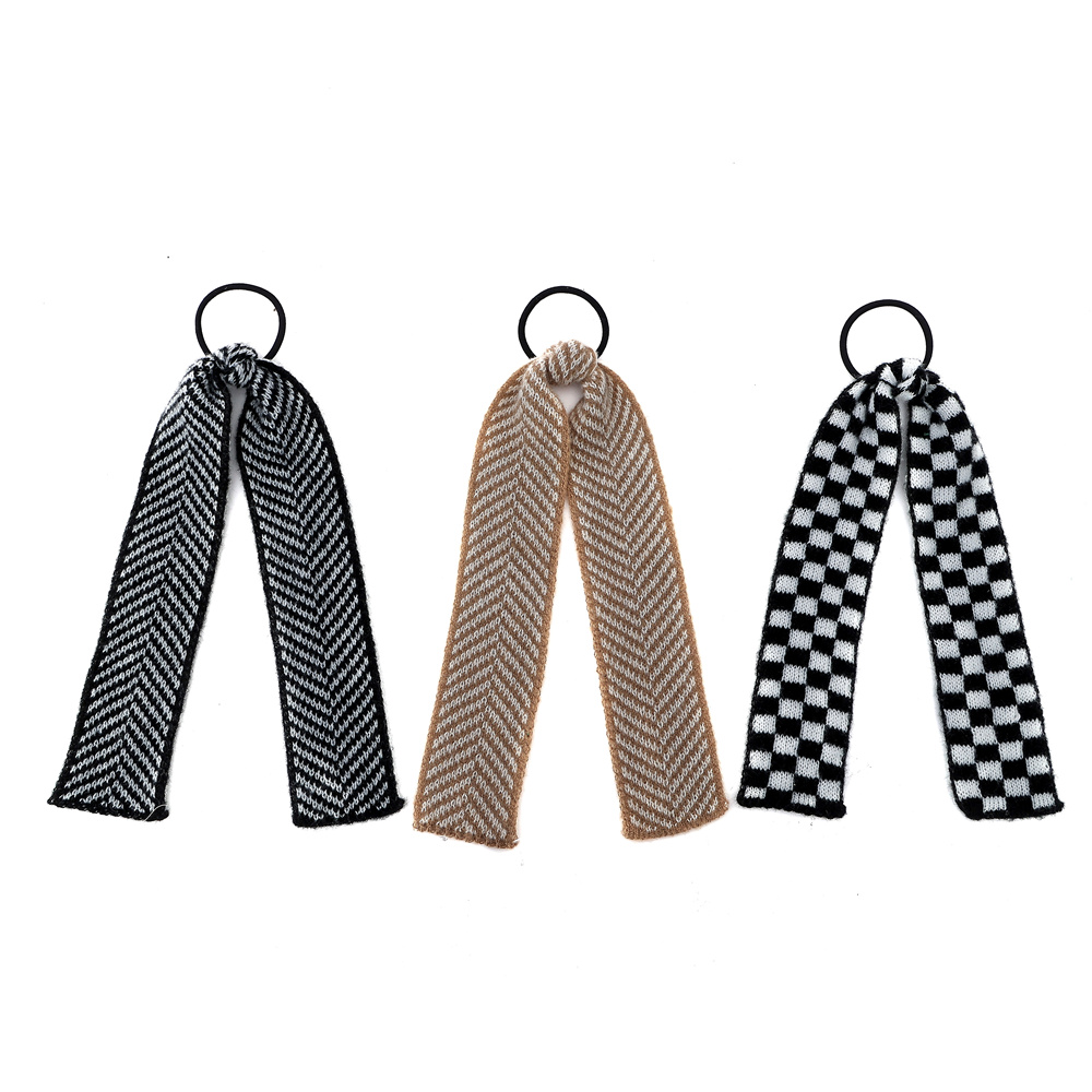 001N Checkered yarn HairBand C - Travel Accessories For Kids 评论和价格