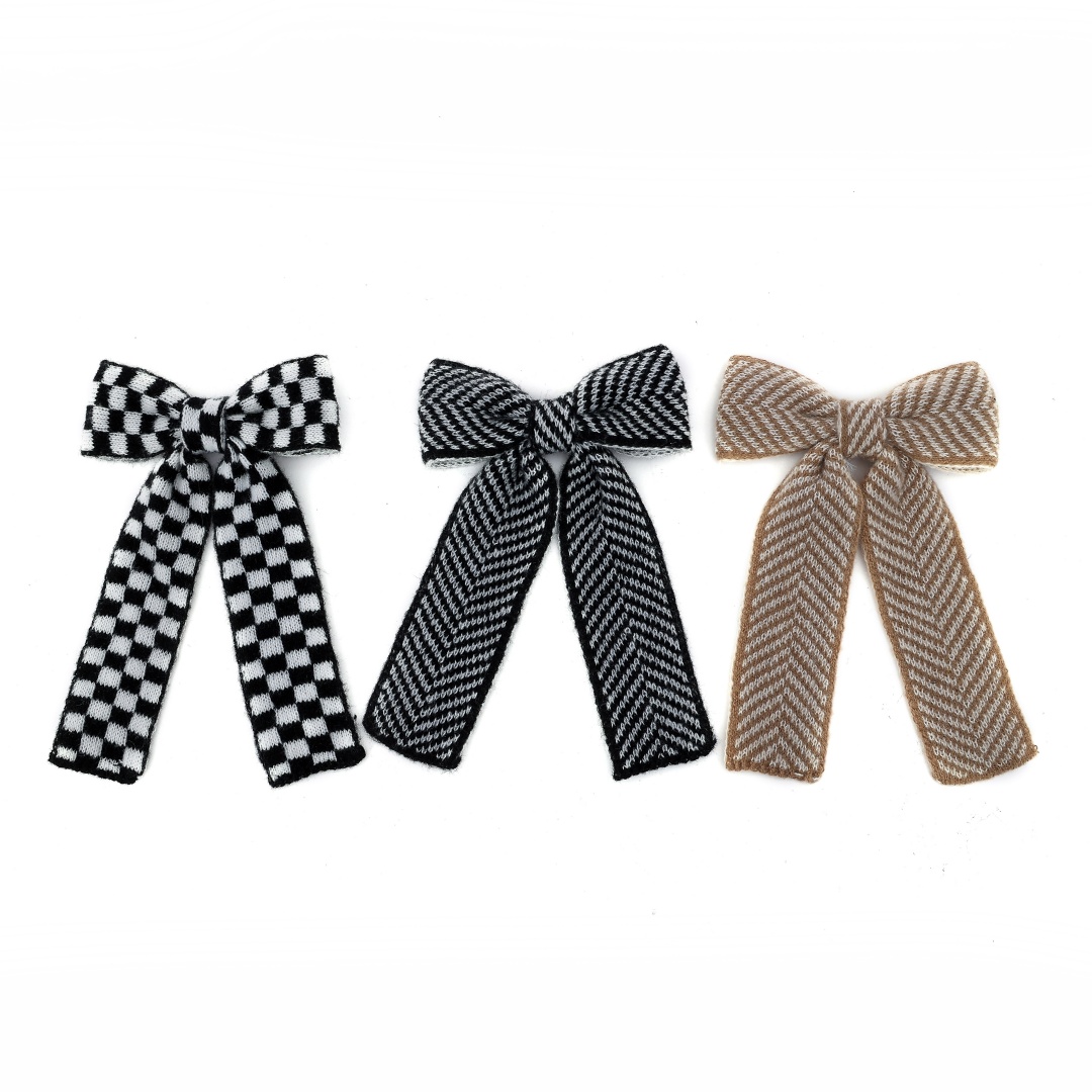 001N Checkered yarn HairBand C - Travel Accessories For Kids 评论和价格