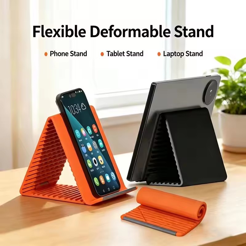 Lazy Portable Phone Stand Sili - Travel Accessories Gadget 评论和价格