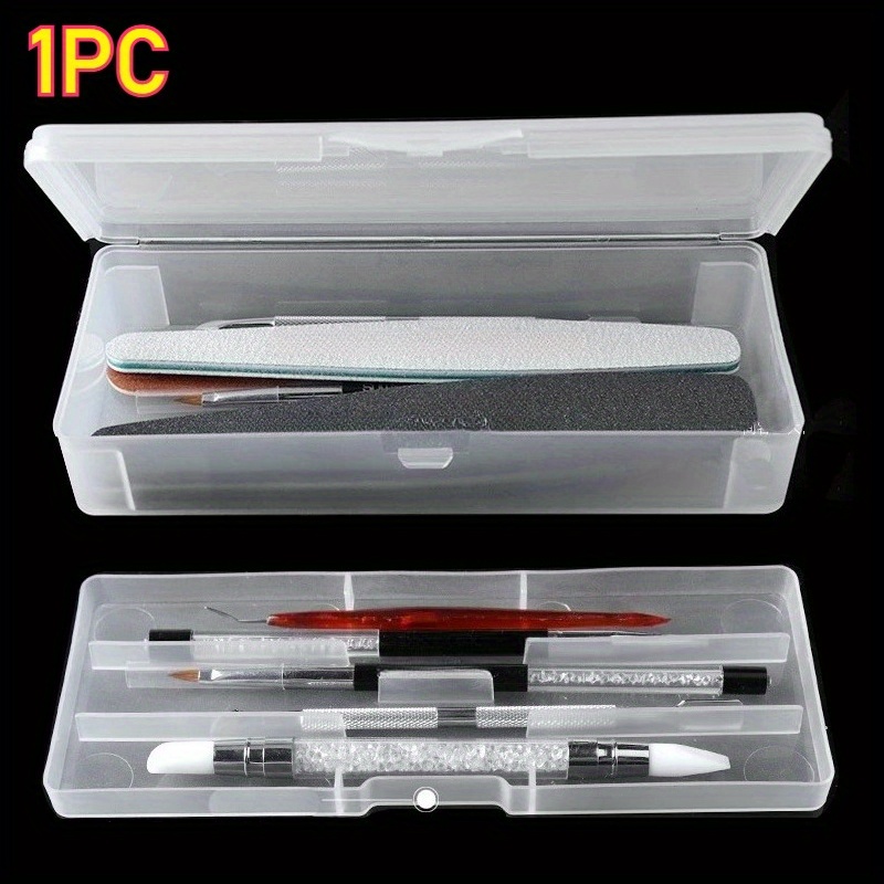 Transparent Nail Studio Set Na - Travel Accessories Box 评论和价格