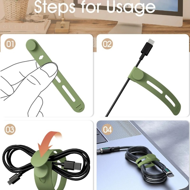 Portable cable organizer, data - Cable Organizer Travel 评论和价格