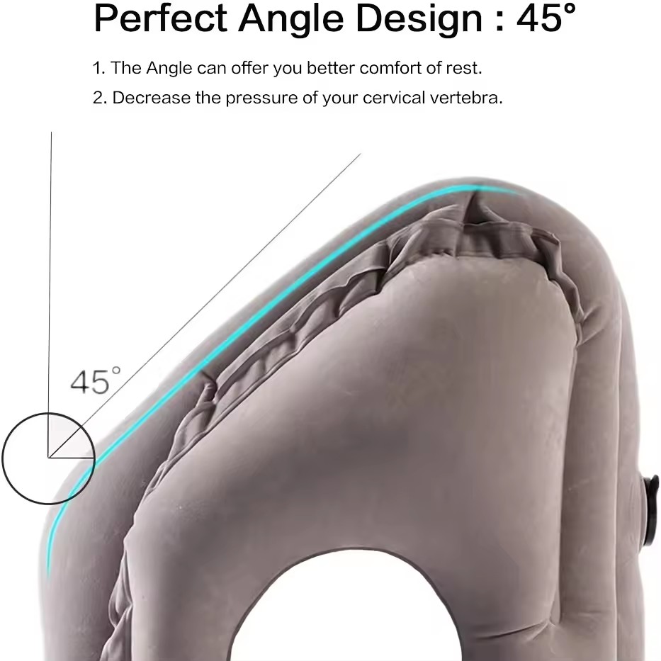 Inflatable Travel Pillow,Trave - Travel Accessories Long Flight 评论和价格