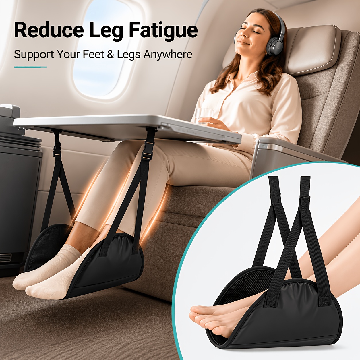 1PCS Adjustable Travel Foot Re - Travel Accessories In Train 评论和价格