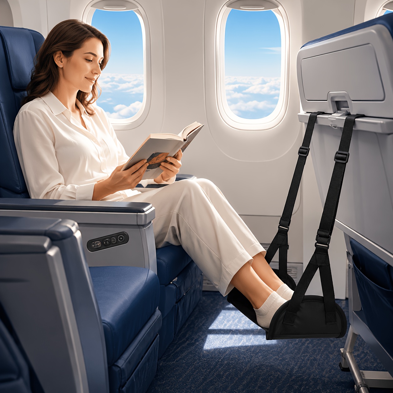 1PCS Adjustable Travel Foot Re - Travel Accessories In Train 评论和价格