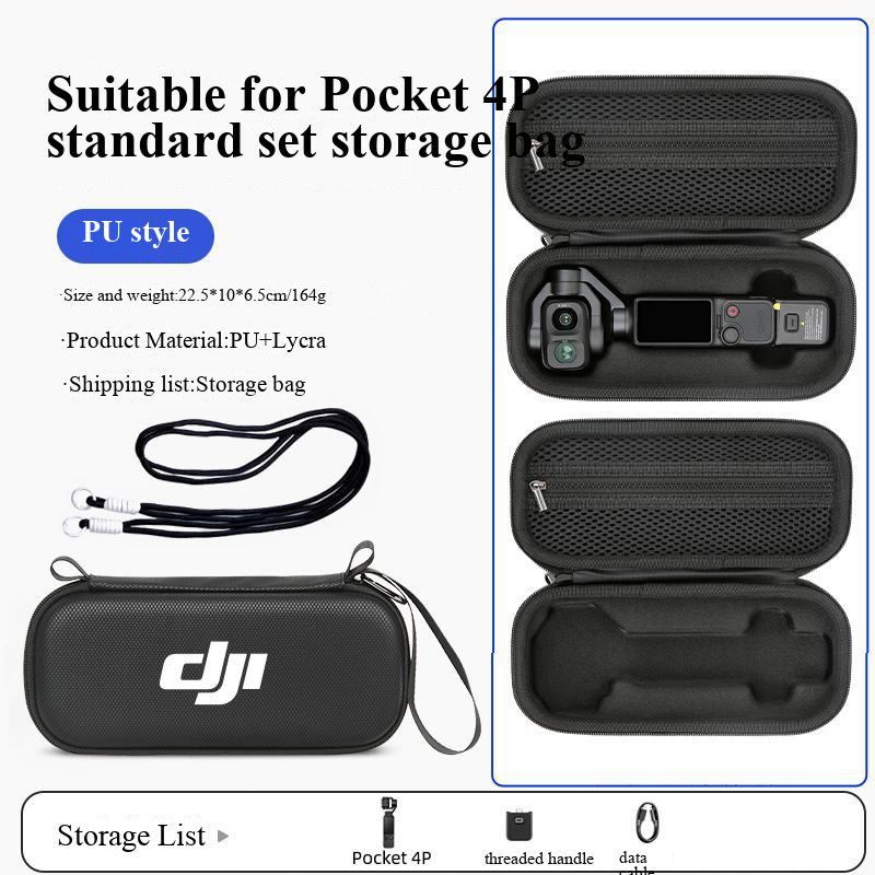 Storage Bag For DJI Pocket 4 P - Travel Accessories Box 评论和价格