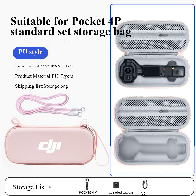 Storage Bag For DJI Pocket 4 P - Travel Accessories Box 评论和价格