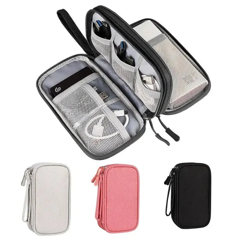 1PCS Grey/Black/Pink/Navy NEW  - Cable Organizer Travel 评论和价格