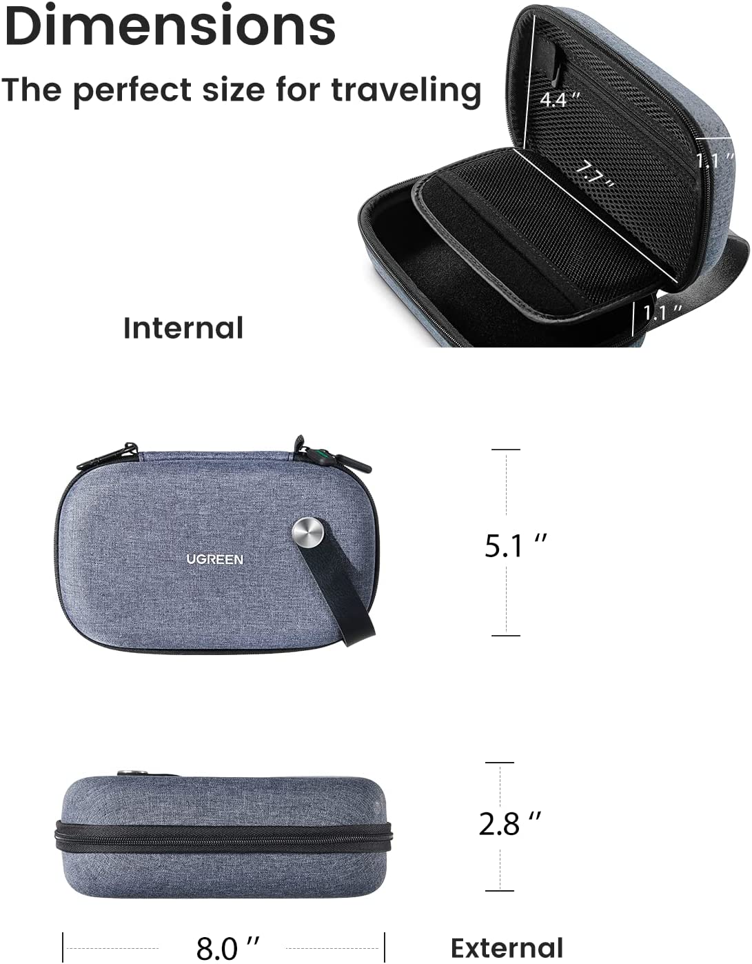 UGREEN Electronics Travel Orga - Travel Accessories Case 评论和价格