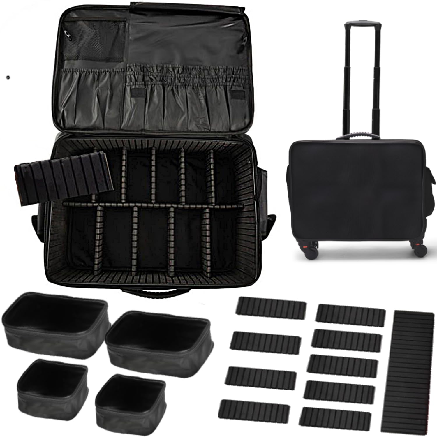 Salon Rolling Makeup Case Trai - Travel Accessories In Train 评论和价格