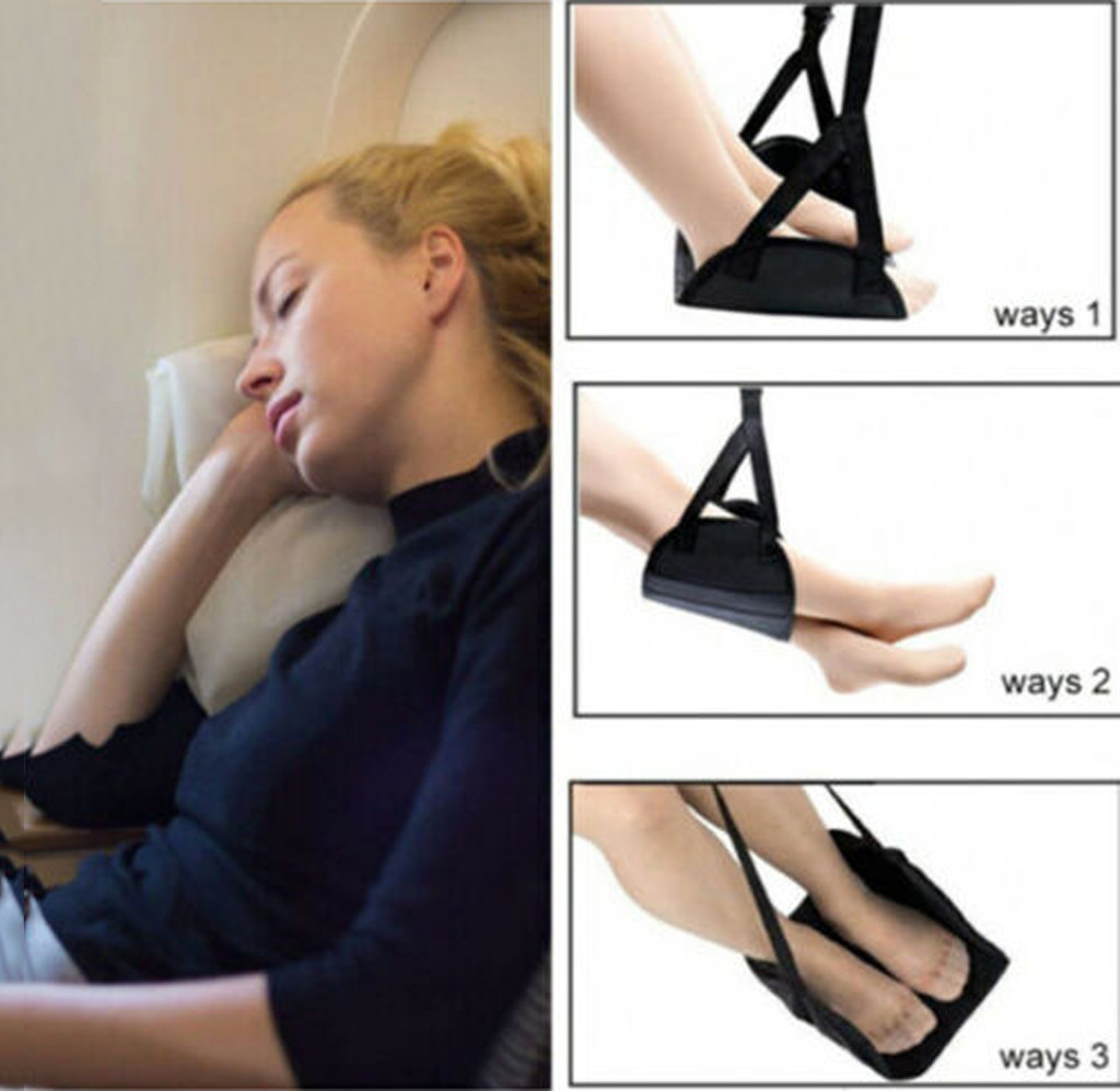 Airplane Footrest Hammock Flig - Travel Accessories In Train 评论和价格