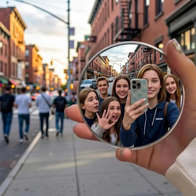 Handheld Selfie Mirror Portabl - Travel Accessories Gadget 评论和价格
