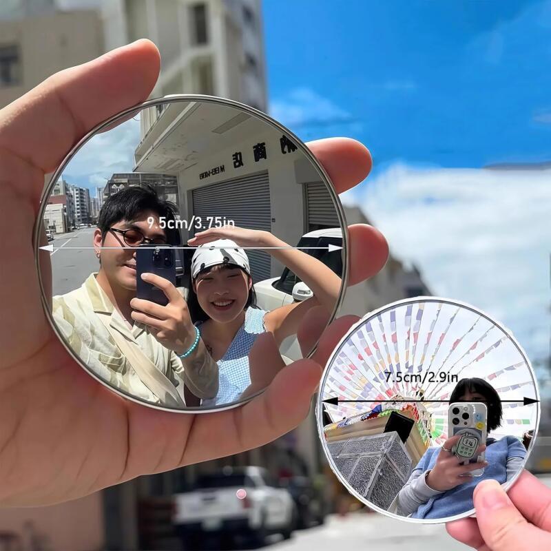 Handheld Selfie Mirror Portabl - Travel Accessories Gadget 评论和价格