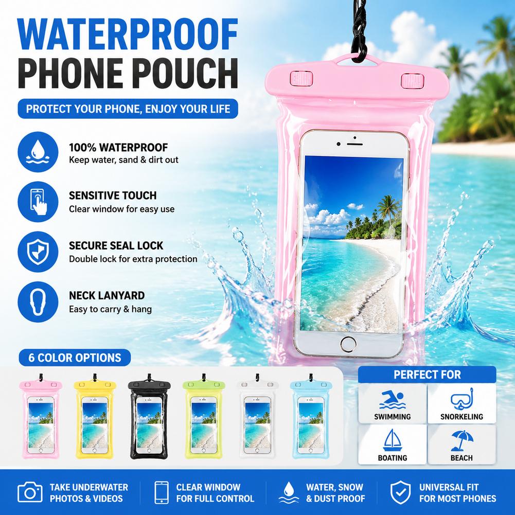 Clear Waterproof Phone Case Dr - Travel Accessories Case 评论和价格