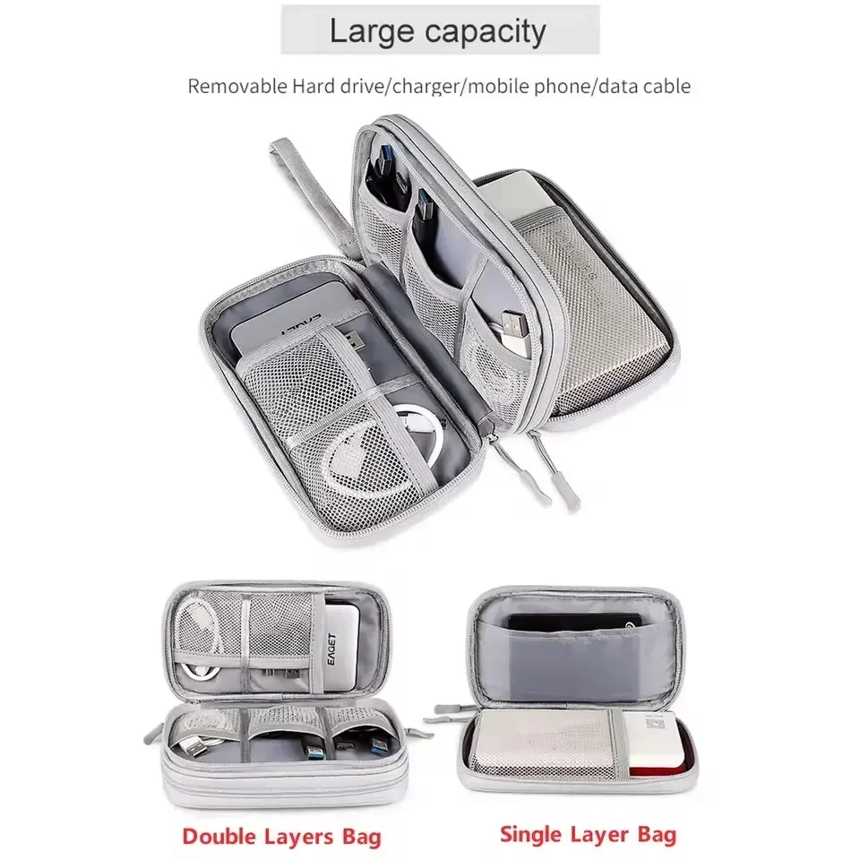 Travel Cable Bag Portable Digi - Travel Accessories Box 评论和价格