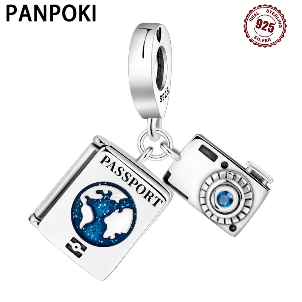 925 Sterling Silver Passport C - Travel Accessories Gifts For Women 评论和价格