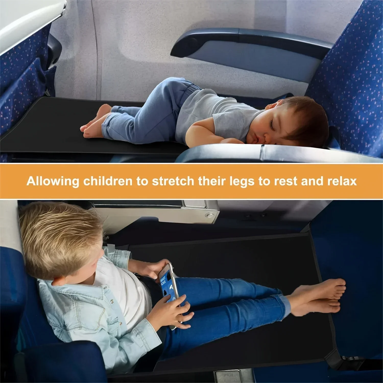 Kids Travel Airplane Bed Seat  - Travel Accessories In Train 评论和价格