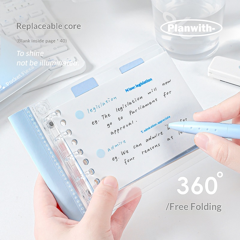 Planwith Mini B7 Loose Leaf No - Travel Notebook Journal 评论和价格