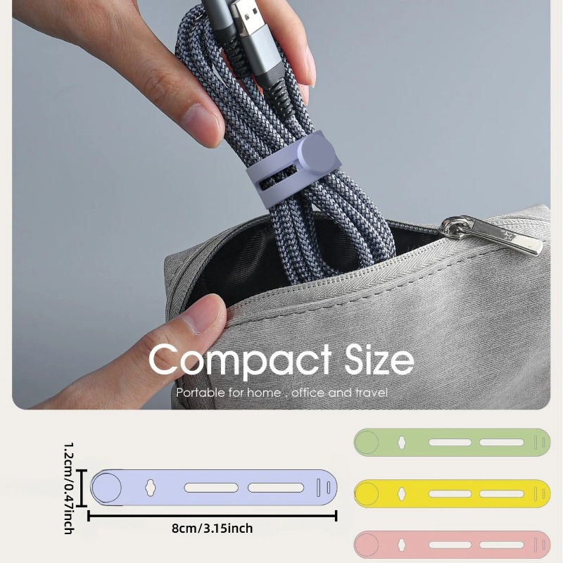 5/10pcs, Portable cable organi - Cable Organizer Travel 评论和价格