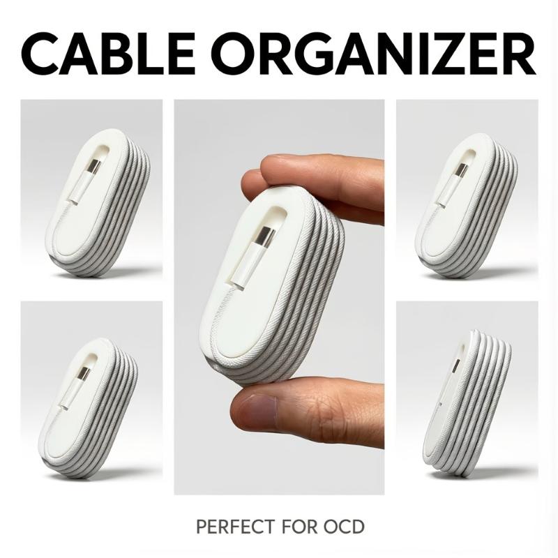 New Portable Cable Winder Orga - Cable Organizer Travel 评论和价格