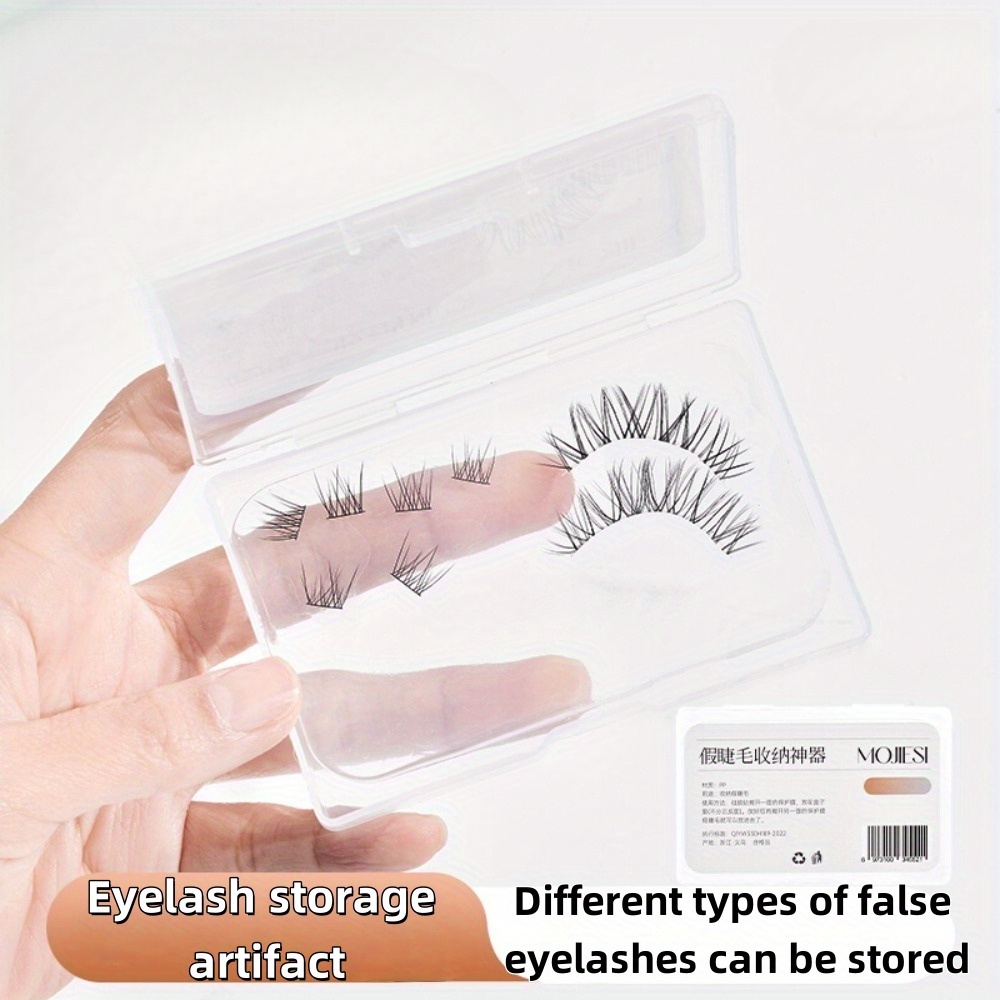 Portable False Eyelashes Stora - Travel Accessories Organizer Case 评论和价格