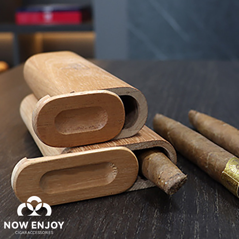 Portable Cigar Case Natural Ce - Travel Accessories Case 评论和价格