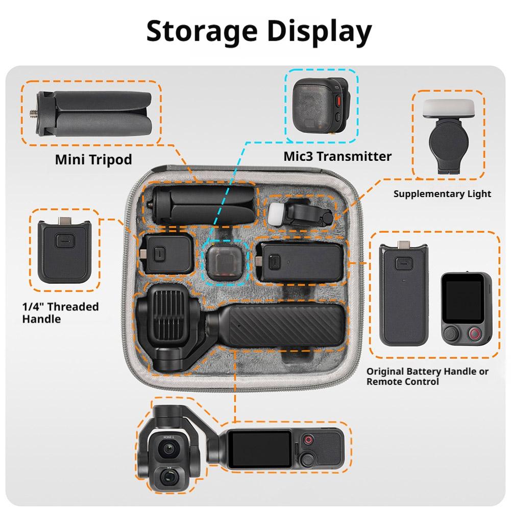 for dji Osmo Pocket 4P Carryin - Travel Accessories Dropshipping 评论和价格