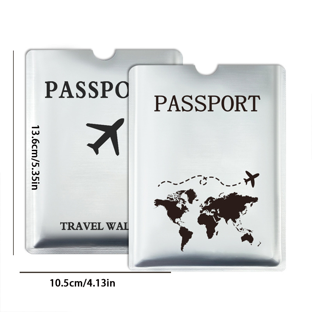 Aluminum foil passport protect - Travel Accessories Gear 评论和价格